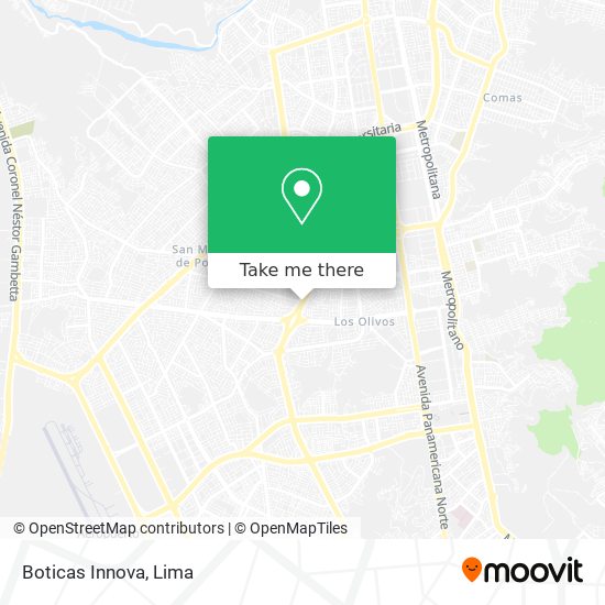 Mapa de Boticas Innova