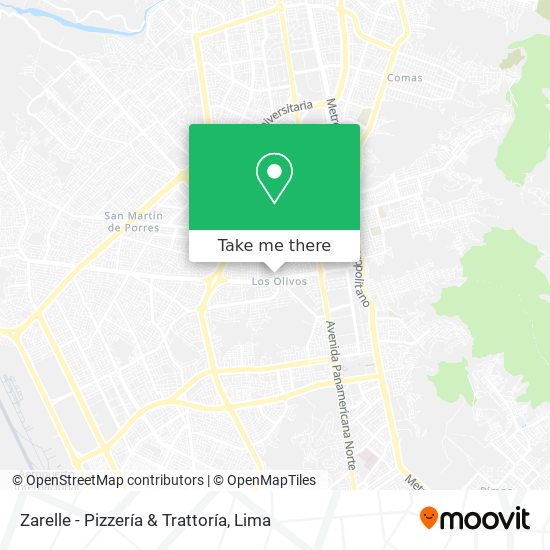Zarelle - Pizzería & Trattoría map