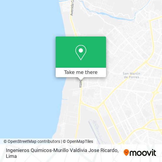 Mapa de Ingenieros Quimicos-Murillo Valdivia Jose Ricardo