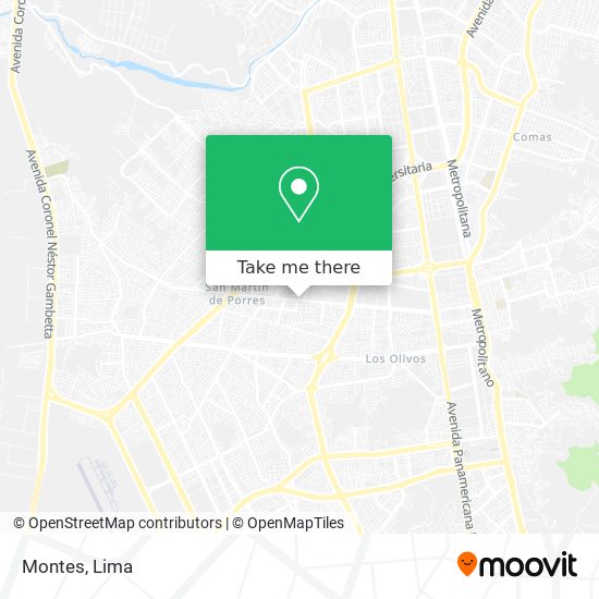 Montes map