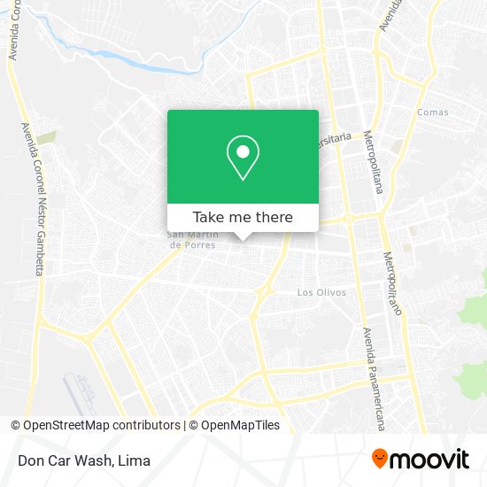 Don Car Wash map