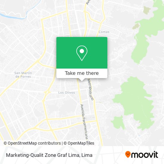 Marketing-Qualit Zone Graf Lima map