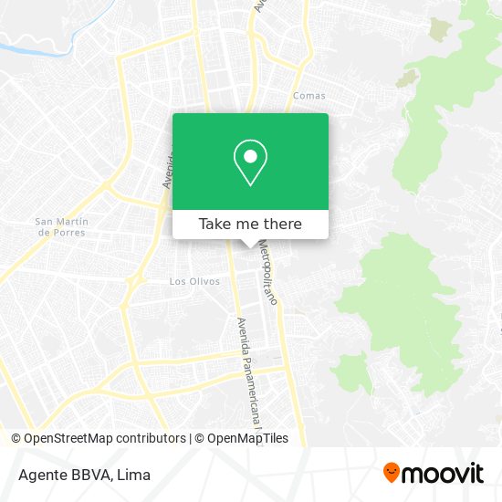 Agente BBVA map