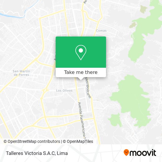 Talleres Victoria S.A.C map