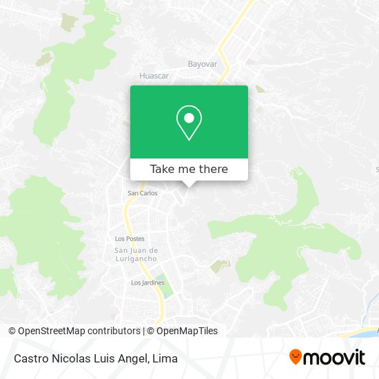 Castro Nicolas Luis Angel map