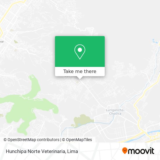 Hunchipa Norte Veterinaria map