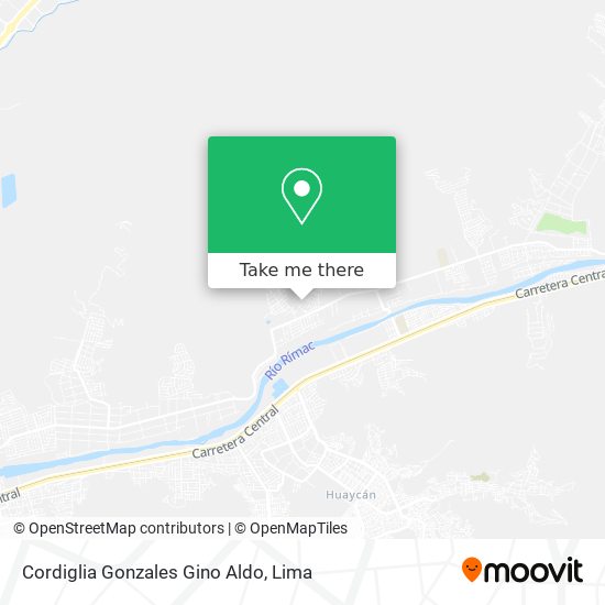 Cordiglia Gonzales Gino Aldo map