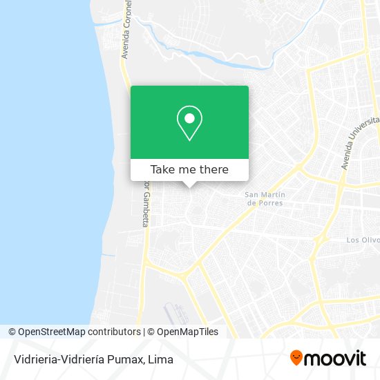 Vidrieria-Vidriería Pumax map