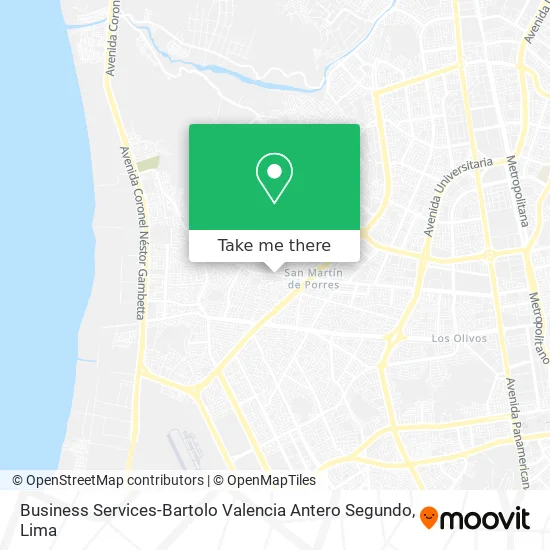 Mapa de Business Services-Bartolo Valencia Antero Segundo