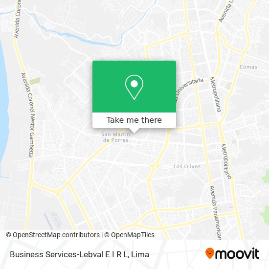 Business Services-Lebval E I R L map