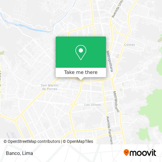 Banco map