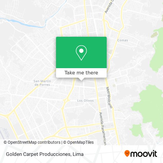 Golden Carpet Producciones map