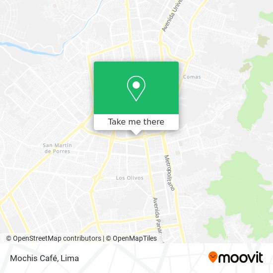 Mochis Café map