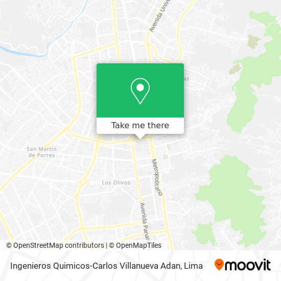 Mapa de Ingenieros Quimicos-Carlos Villanueva Adan