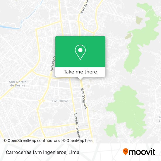 Carrocerías Lvm Ingenieros map