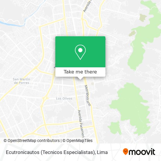 Mapa de Ecutronicautos (Tecnicos Especialistas)