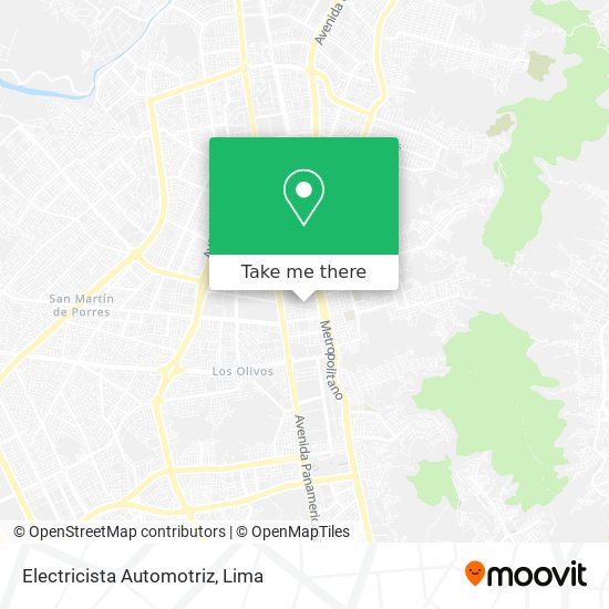 Mapa de Electricista Automotriz