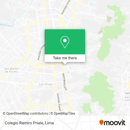 Colegio Ramiro Priale map