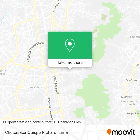 Checasaca Quispe Richard map