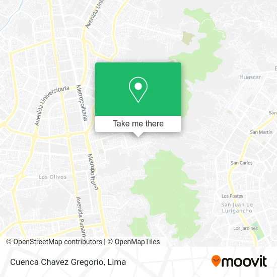 Cuenca Chavez Gregorio map