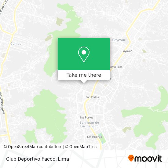 Club Deportivo Facco map