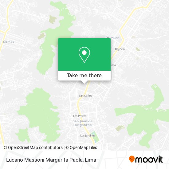 Lucano Massoni Margarita Paola map