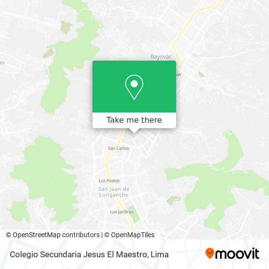 Colegio Secundaria Jesus El Maestro map