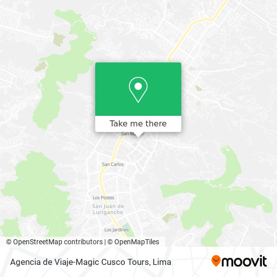 Agencia de Viaje-Magic Cusco Tours map