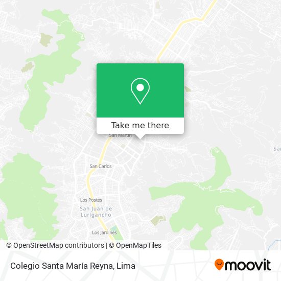 Colegio Santa María Reyna map