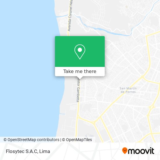 Flosytec S.A.C map