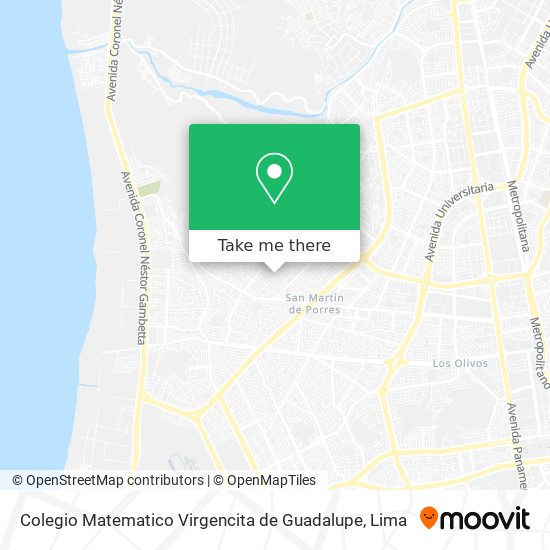 Colegio Matematico Virgencita de Guadalupe map