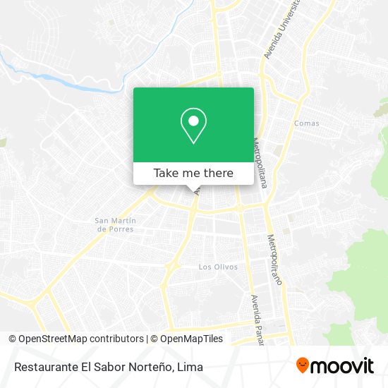 Restaurante El Sabor Norteño map