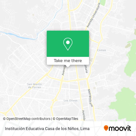 Institución Educativa Casa de los Niños map