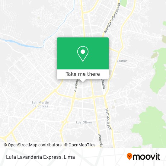 Lufa Lavandería Express map