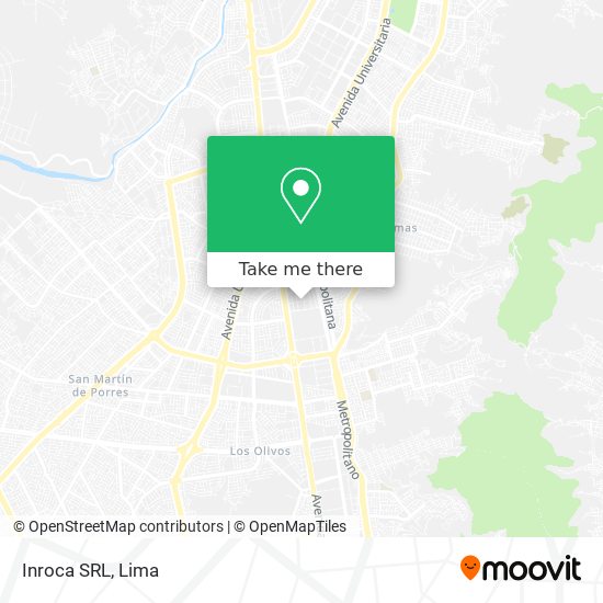 Inroca SRL map