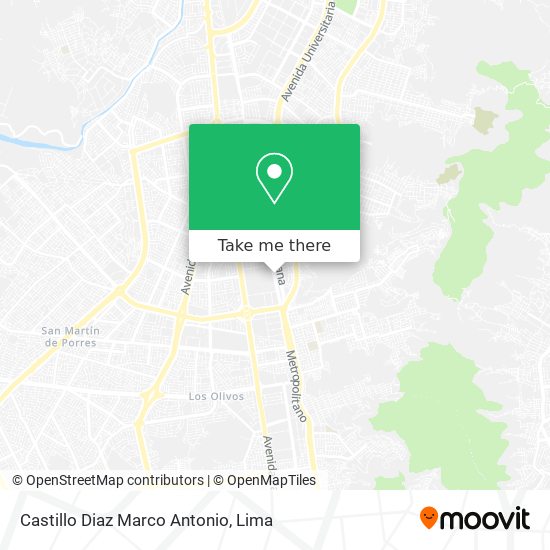 Castillo Diaz Marco Antonio map