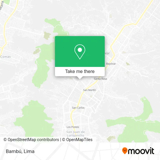 Mapa de Bambú