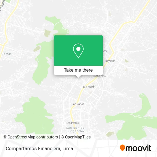 Compartamos Financiera map