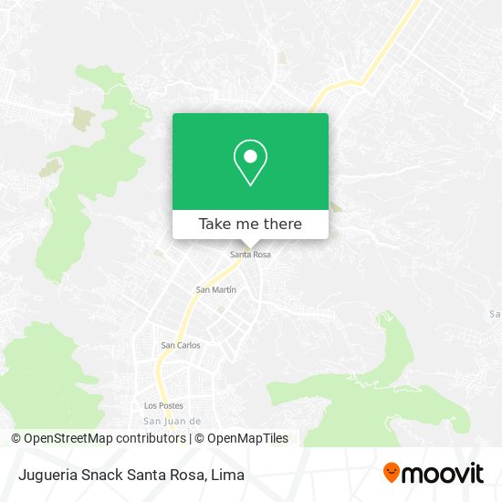 Jugueria Snack Santa Rosa map