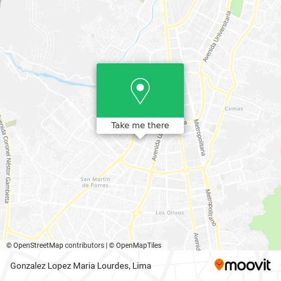 Gonzalez Lopez Maria Lourdes map