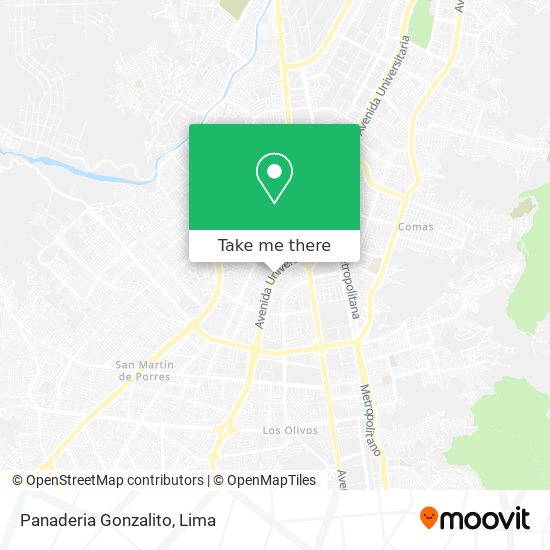 Panaderia Gonzalito map