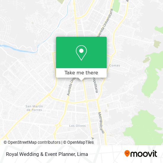 Royal Wedding & Event Planner map