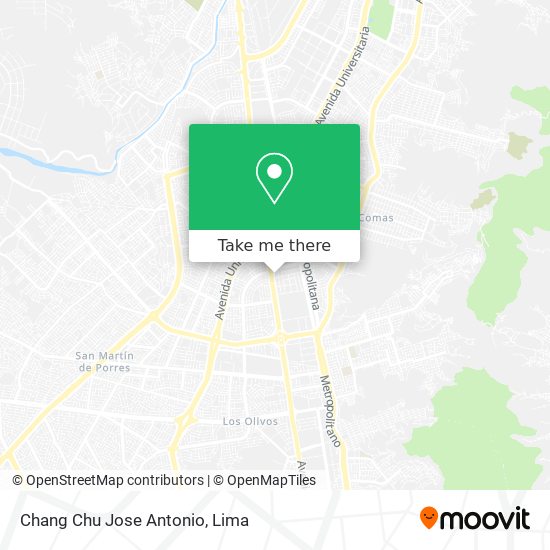 Mapa de Chang Chu Jose Antonio