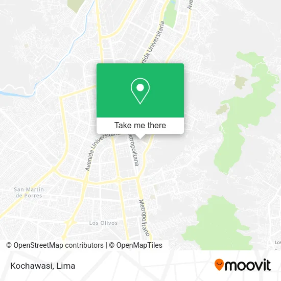 Kochawasi map