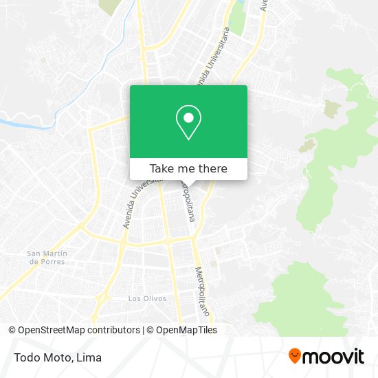 Mapa de Todo Moto