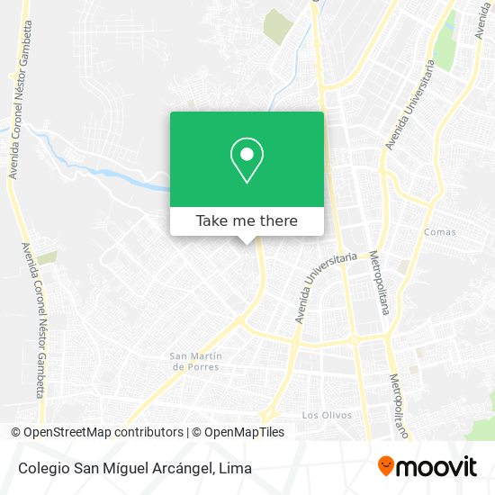 Colegio San Míguel Arcángel map