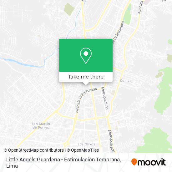 Mapa de Little Angels Guardería - Estimulación Temprana