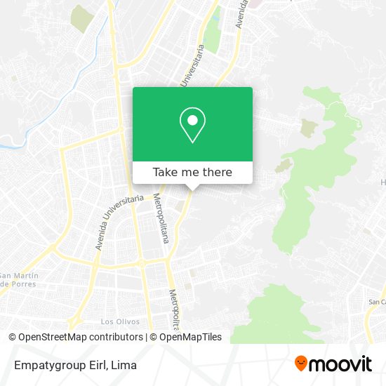 Empatygroup Eirl map