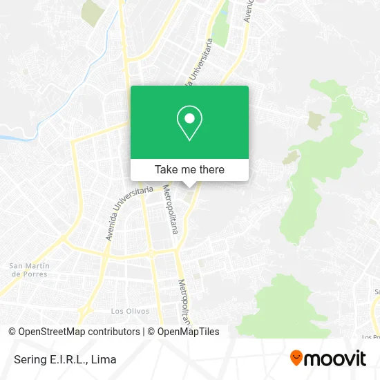 Sering E.I.R.L. map
