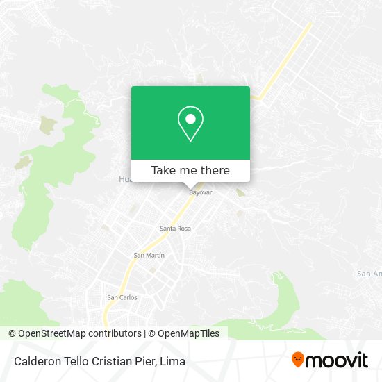 Calderon Tello Cristian Pier map